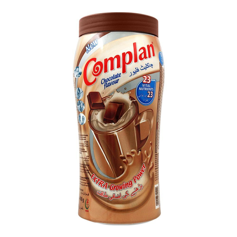 COMPLAN JAR 400G CHOCOLATE