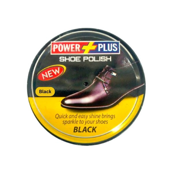 POWER PLUS SHOE POLISH 44ML BLACK