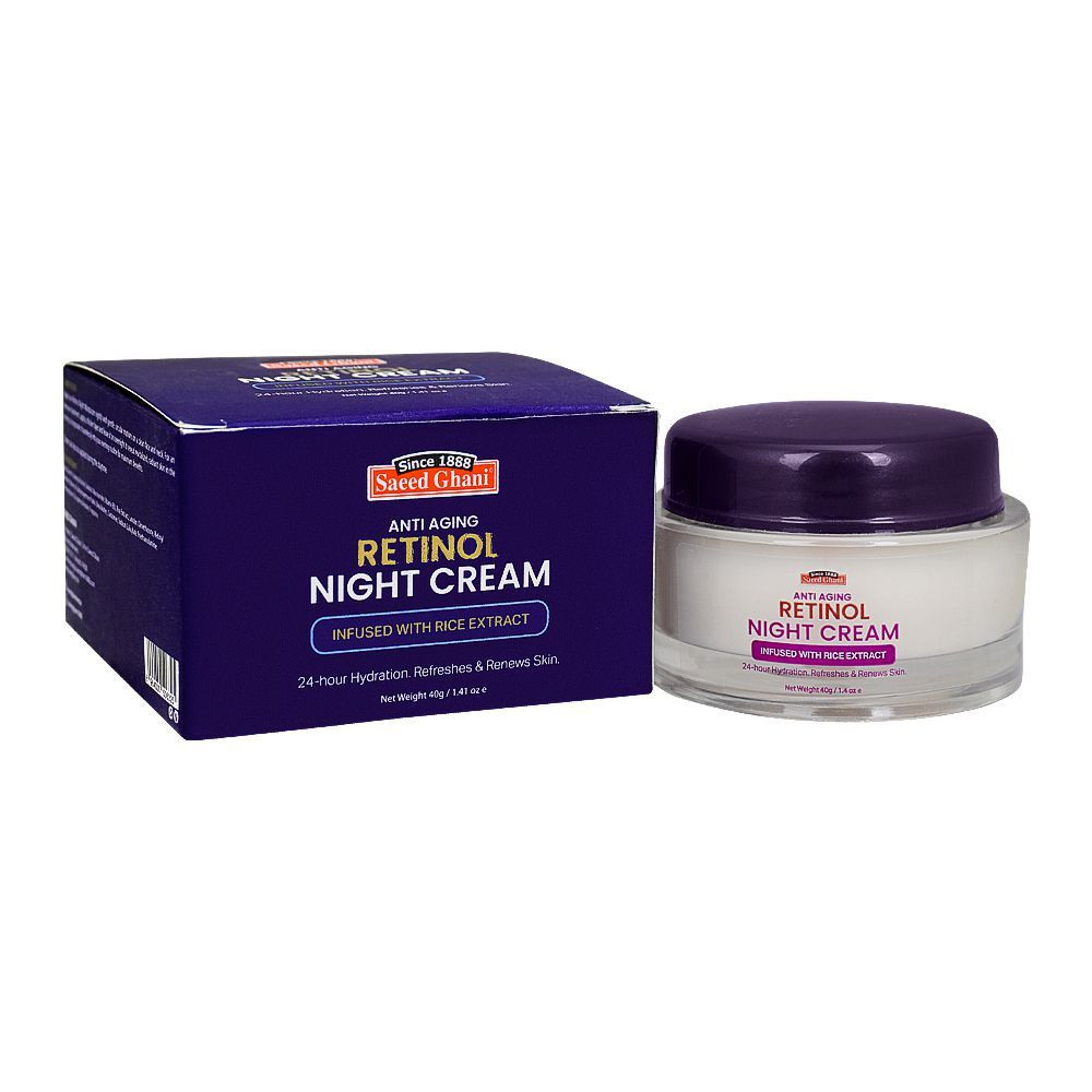 SAEED GHANI CREAM 40G RETINOL NIGHT