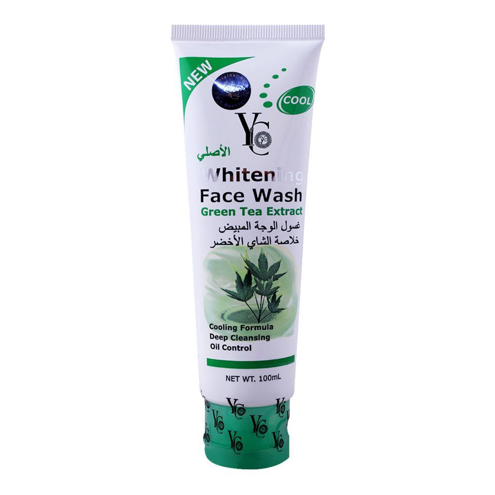 Y/C FACE WASH 100ML GREEN TEA