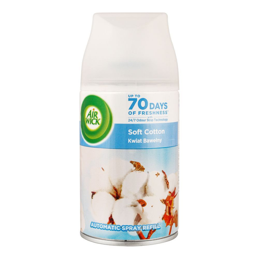 AIR WICK REFILL 250ML SOFT COTTON