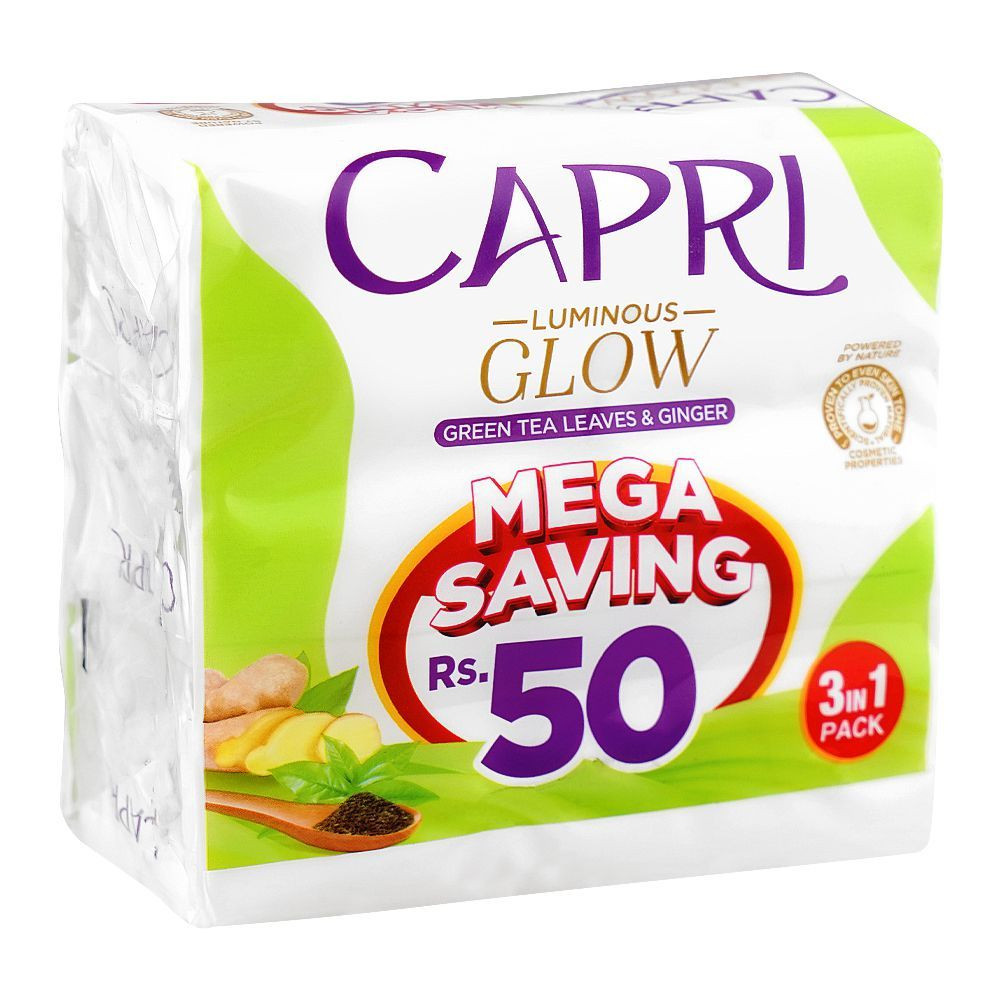 CAPRI SOAP 150G*3P GREEN