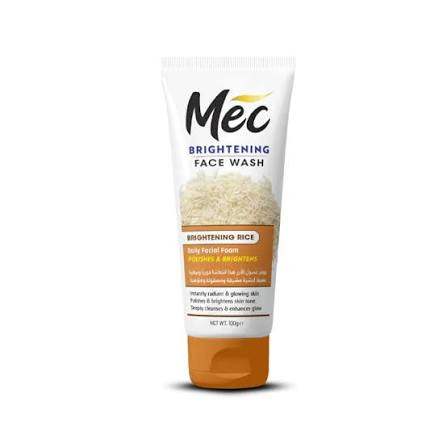 MEC FACE WASH 100GM BRIGHT RICE