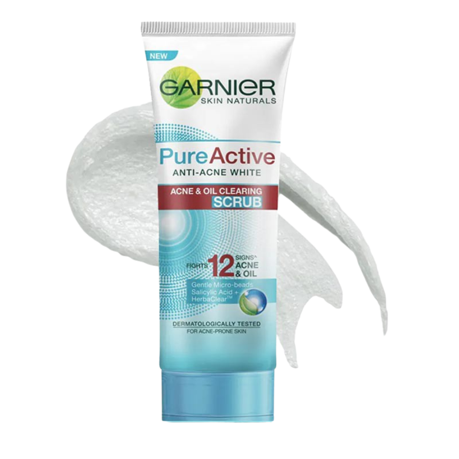 GARNIER FACE WASH 100ML OIL CLEAR