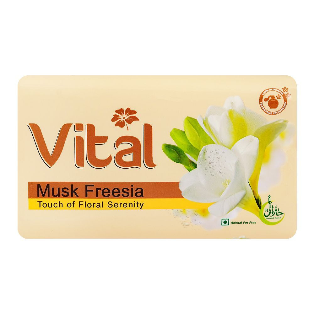 VITAL BEAUTY SOAP 128G MUSK FREESIA