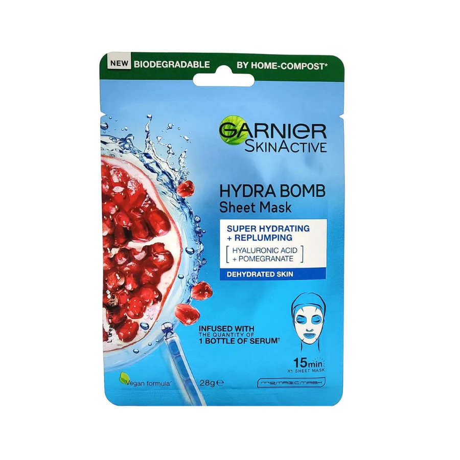 GARNIER SKIN ACTIVE SHEET MASK 28G BLUE