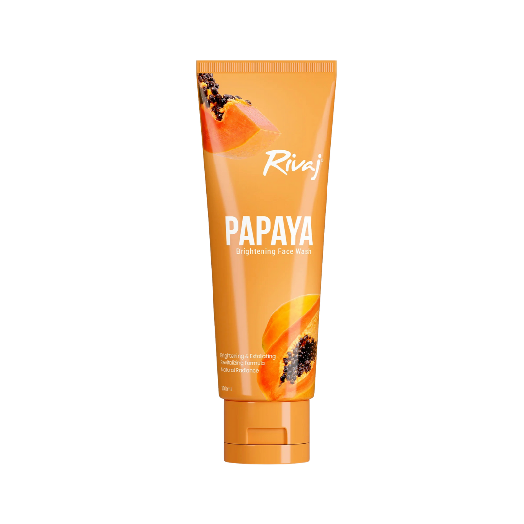 RIVAJ FACE WASH 100ML PAPAYA