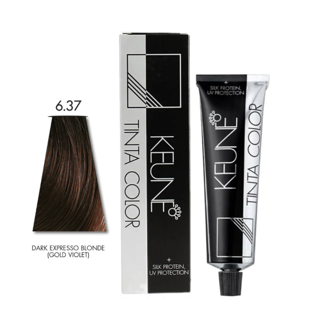 KEUNE HAIR COLOR 6.37