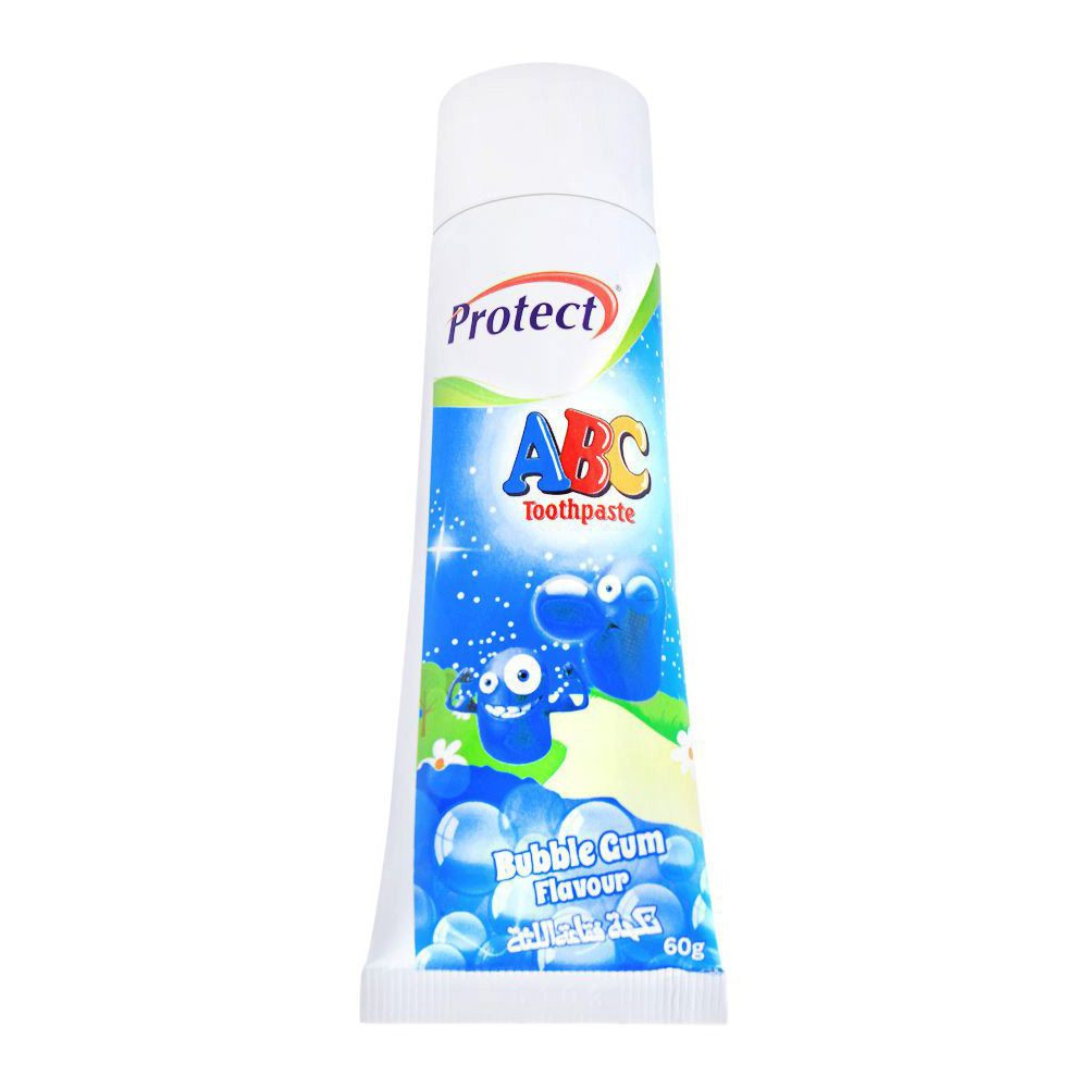 PROTECT ABC T/PASTE 60G BUBBLE GUM