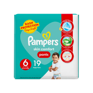 PAMPERS PANTS #6  19PC XL