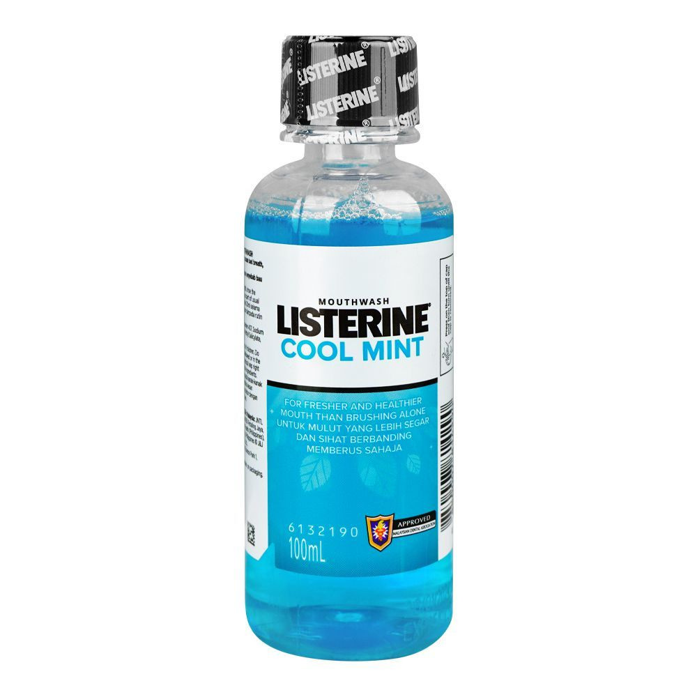 LISTERINE M/WASH 100ML COOL MINT