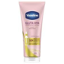 VASELINE LOTION TUB 330ML H&B DEWY RADIANCE