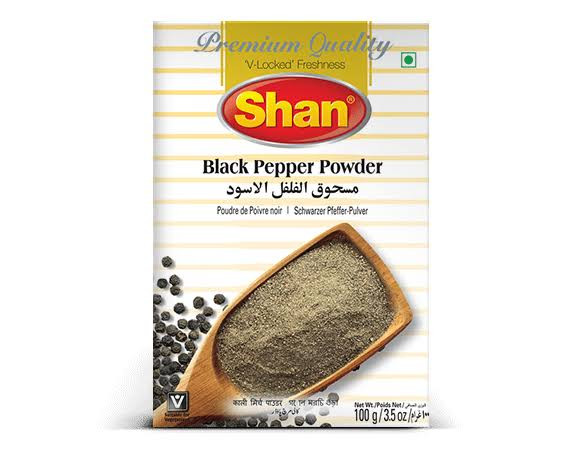 SHAN KALI MIRCH POWDER 100G