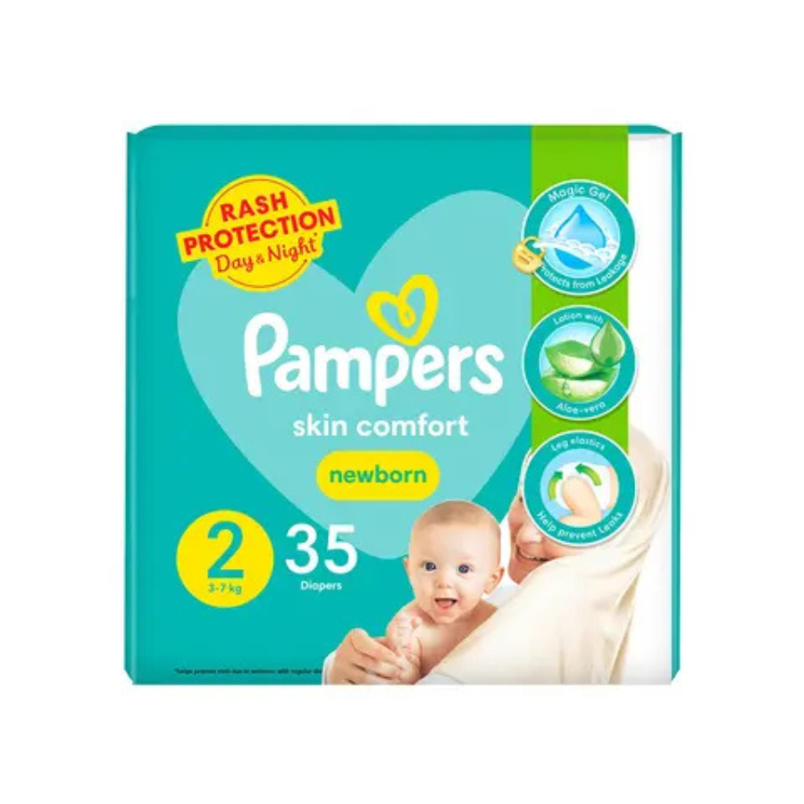 PAMPERS JUMBO #2  35PC SMALL