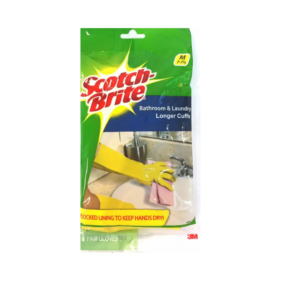 SCOTCH BRITE GLOVES M YELLOW