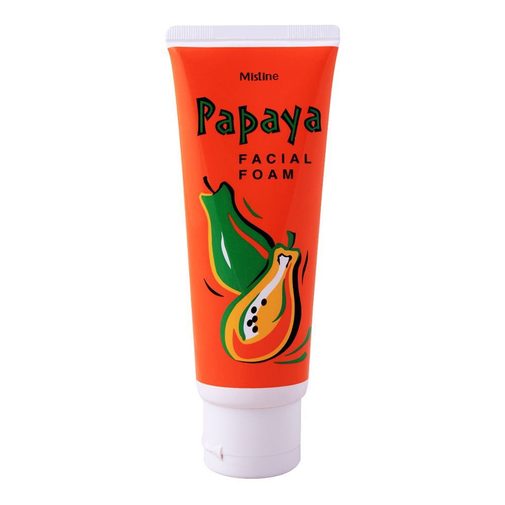 MISTINE PAPAYA FACIAL FOAM 100ML