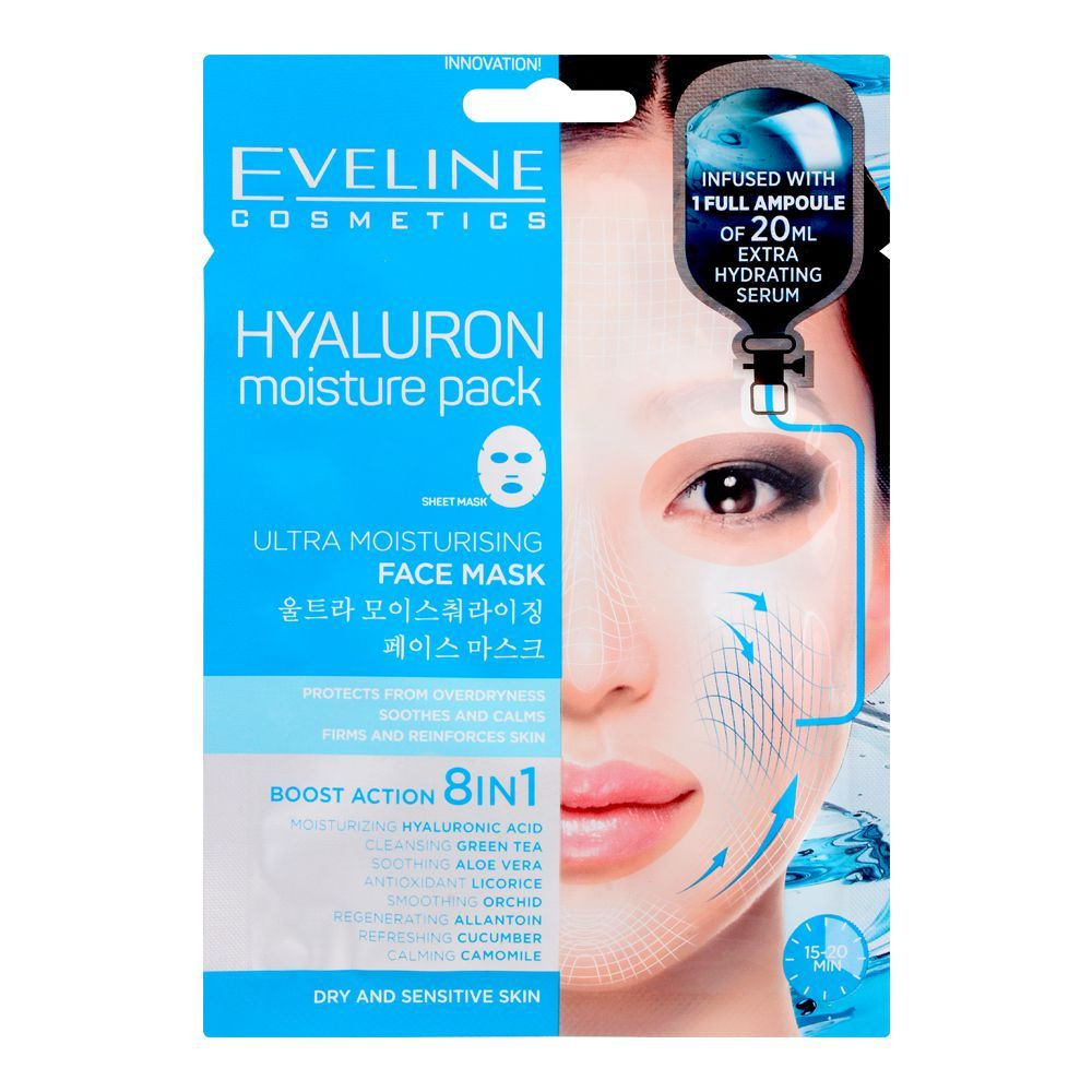 EVELINE FACE MASK 8IN1 BOOST ACTION