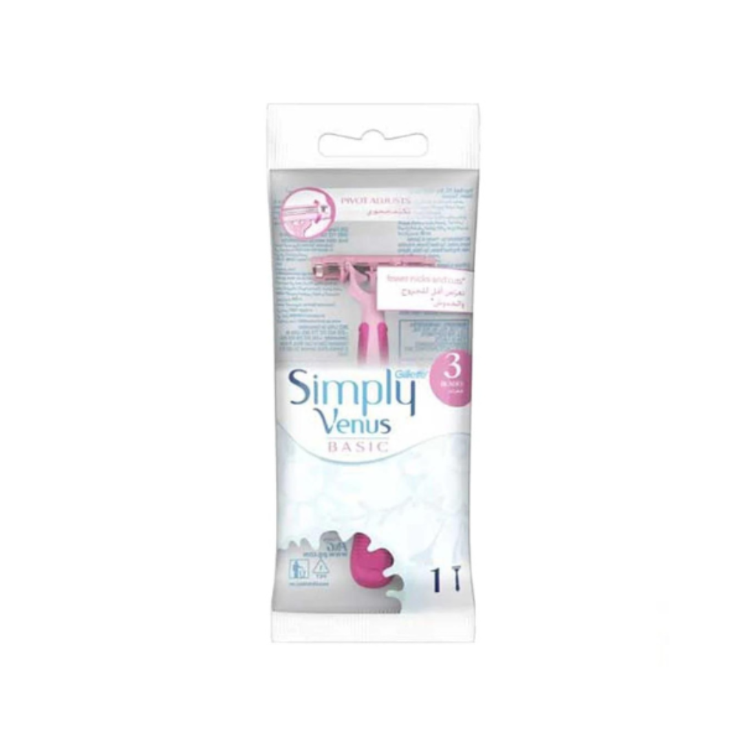 GILLETE SIMPLY VENUS 3 BLADES RAZOR