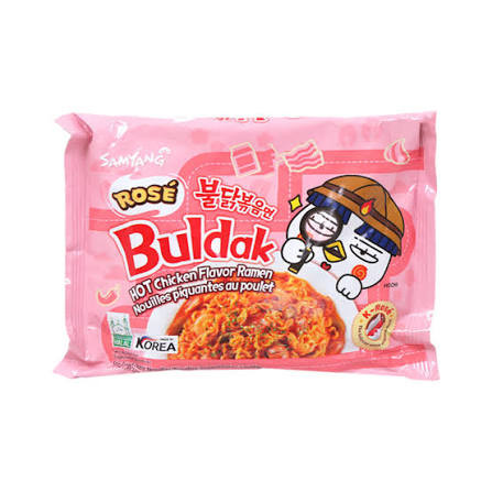 BULDAK NOODLES 140G ROSE