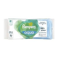 PAMPERS BABY WIPES 48PCS AQUA