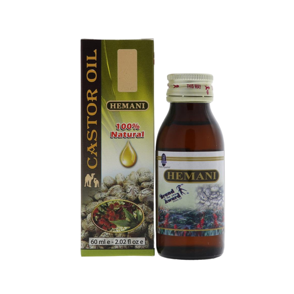 HEMANI OIL 60ML CASTOR