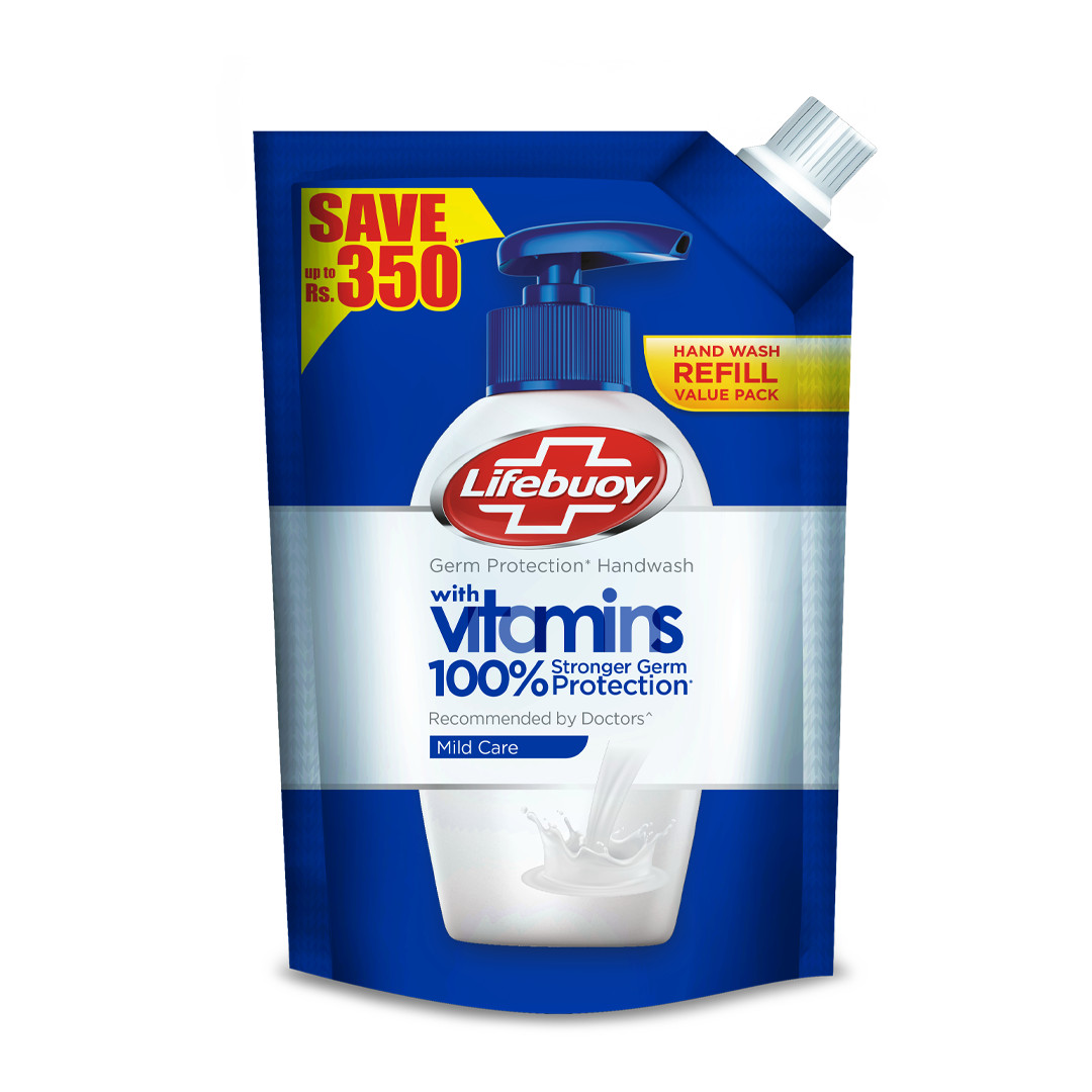 LIFEBUOY H/WASH 900ML MILD
